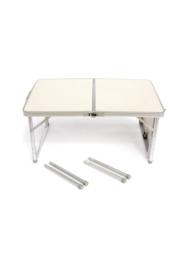 Igloo Katlanır Kamp Masası 60x90x70 CM Gri