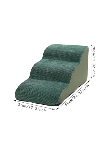 Suntek Küçük Köpekler İçin Köpek Merdivenleri Yeşil