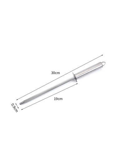 Sones Style 6 Taşlama Çubuğu Paslanmaz Çelik Mutfak Bileme Aleti