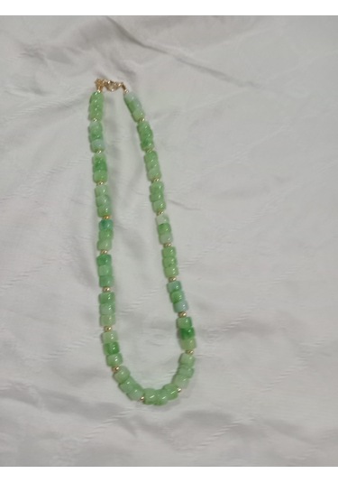 Su Yeşili Şık Kolye Su Yeşili