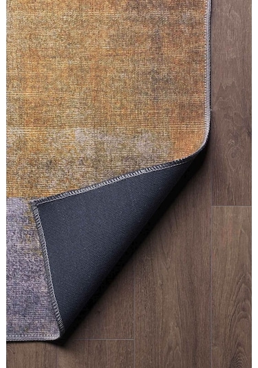 Funk Modern Dokuma Taban Dekoratif Gri Halı (Al 10)