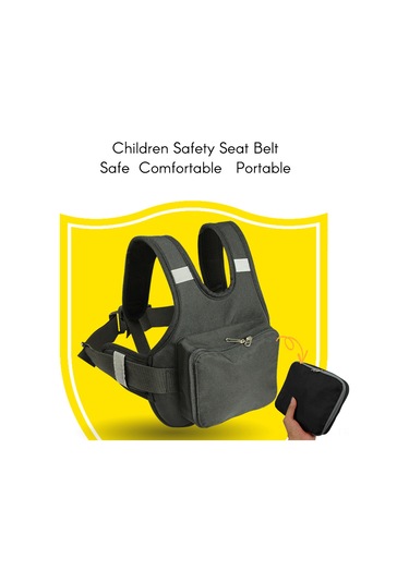 Ximistore9 Çocuk Güvenlik Kemerli Elektrikli Motosiklet Koltuğu - 600d Oxford Kumaş