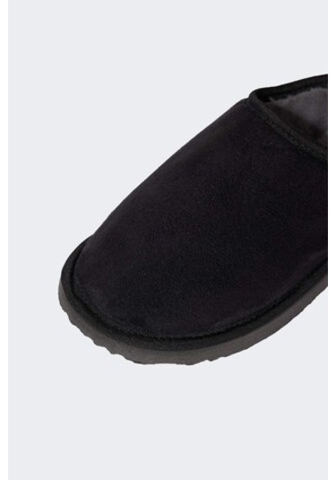 Defacto Erkek Düz Taban Slip On Ev Terliği D3087ax24wnbk23 Siyah