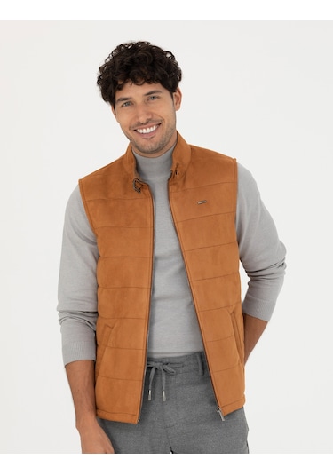 Pierre Cardin Erkek Taba Deri Mont-kaban 50280296-880 Taba