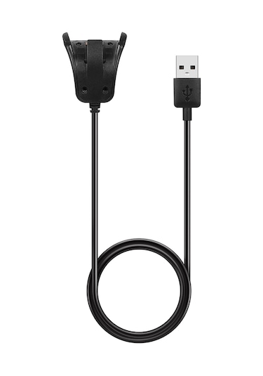 Konesam Tomtom Adventurer/golfer 2/runner 2-3/spark/spark 3 İçin Veri Transferli 1 Metre Siyah Şarj Kablosu