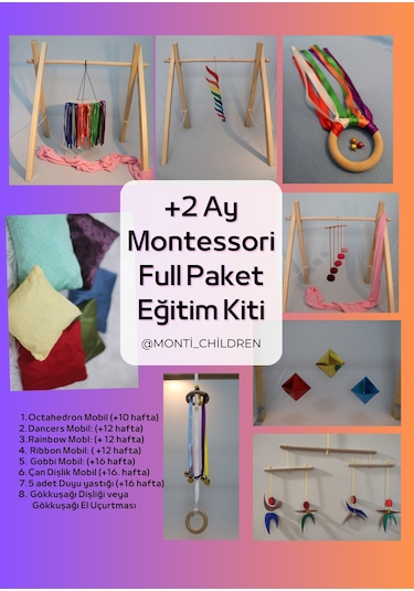 +2 Ay Montessori Eğitim Kiti