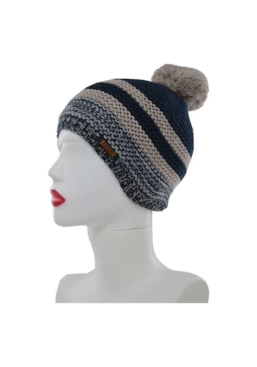 Kitti Erkek Çocuk Tüylenmeye Dayanıklı Ponponlu Bere 22140-06 001