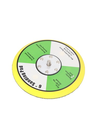 Wezone Pu Malzeme Pnömatik Zımpara Tahtası - 6 İnç, 5/16x24 Vida, 12000 Devir/ Dakika - Zımparalama Ve Parlatma İçin Universal Kancalı Yüzey