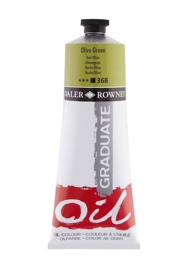 Daler Rowney Graduate Yağlı Boya 200Ml 368 Olive Green