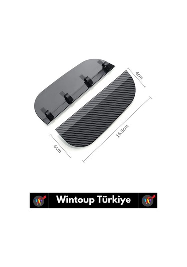 Premium Yüksek Kaliteli Otomobil Ayna Yağmur Koruyucu Karbon Desenli Otomobil Yan Ayna Siper 2 Çift