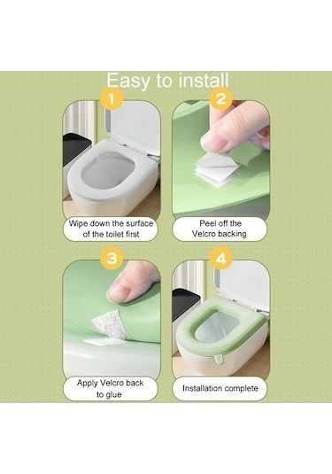 Tongxida Bosphorus Yüksek Yıkanabilir Tuvalet Tipi Su Sonesi Oturağı Örtüleri Köpük Geçirmez Eva Ev Tipi Diğer