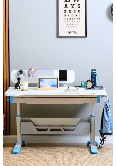 Sirius Standart Yükseklik Ve Eğim Ayarlı, Bilgisayar Ve Oyuncu Masası, Ofis Ve Çalışma Masası Mavi Gri Sirius Standart Yükseklik Ve Eğim Ayarlı, Bilgisayar Ve Oyuncu Masası, Ofis Ve Çalışma Masası Mavi Gri