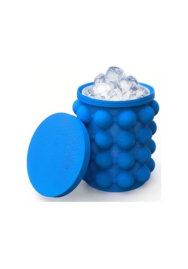 Trendooze Yapma Soğuk Şarap Plastik Makinesi, Kovası, Kovası Kovası Koruma Kapları, Hızlı Dairesel Buz Buz Buz Buz Buz Boyu Adet, 57007246 1 Si Mavi