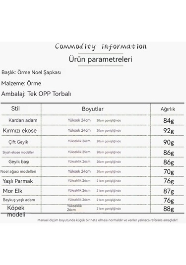 Novahub Yetişkin Yeni Şapka Renkli Örgü Noel Modelleri Mavi Kar Işıklı Çiçeği 25 Dh 25