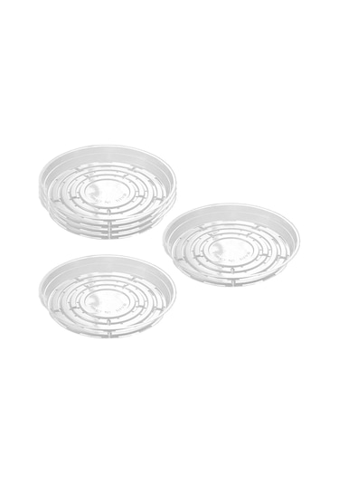 8 İnç-bitki Tabağı 5 Paket Bitki Tepsisi, Bitki Tabakları Damlama Tepsileri, Kapalı Saksılar İçin Mükemmel