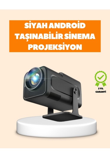 Otomatik Dikey Düzeltmeli Ve Manuel Zoom Fonksiyonlu Akıllı Projektör-127829