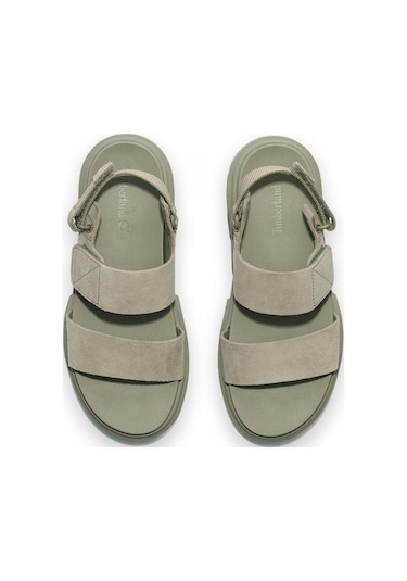 Timberland Tb0a61mg Greyfield Sandal Backstrap Sandal Bej Kadın Sandalet Bej