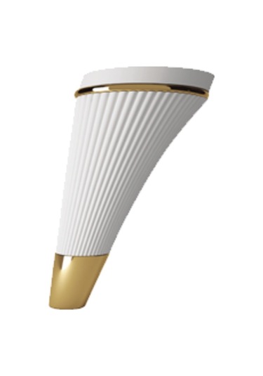 4 Adet Sementa Dekoratif Mobilya Dolap Ayak 15 cm Siyah