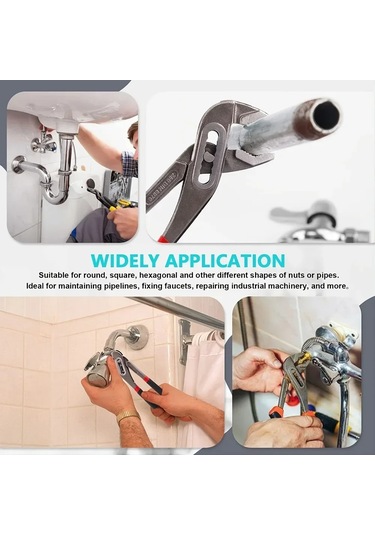 8 İnç 10 İnç Su Pompası Pensesi, Su Borusu Pensesi, Oto Tamir Araçları, Boru 8inch