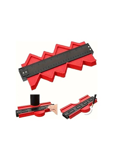 Köşe Ölçer Şablon Kalıp Cetveli