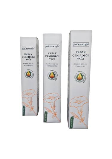 Prof Saracoglu Soğuk Sıkım Kabak Çekirdeği Yağı 250 ML