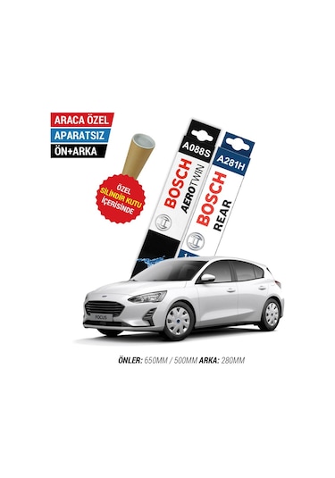 Bosch Aerotwin Ford Focus 4 Ön Arka Silecek (2019-2024)