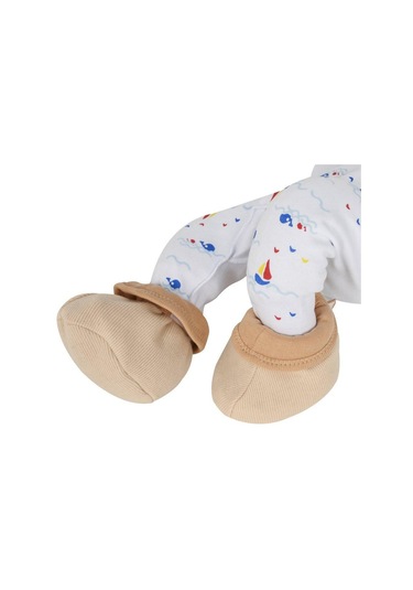 Sevi Bebe Pamuk Kiraz Çekirdekli Gaz Giderici Patik Çorap