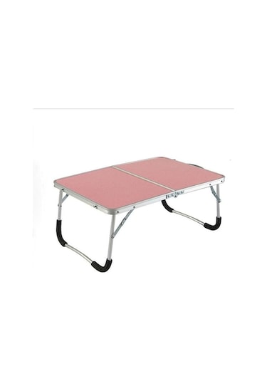 Novahub Pembe Taşınabilir Açık Katlanır Masa Kamp Piknik Alüminyum Alaşımlı Dizüstü Bilgisayar Masası Bilgisayar Masası Su Dayanıklı Geçirmez Ultra Hafif Pembe Pembe