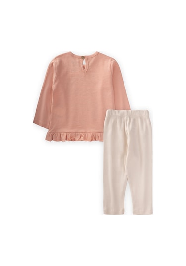 Cigit Naturel Vıbes Baskılı Mevsimlik Takım 1-8 Yaş Yavruağzı Yavru Ağzı