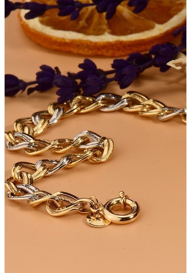 Çgk Çiğdem Gürel Kuyumculuk Samanyolu Hallow Altın Bileklik Çok Renkli