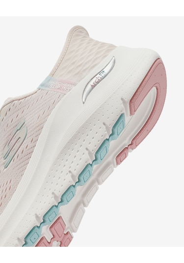 Skechers Arch Fit 2.0-easy Chic Kadın Bej Spor Ayakkabı 150066tk Ntpk Bej