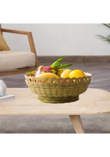 Suntek Bambu Ekmek Sepeti Masaüstü Organizatör Büyük