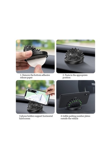 Sones Tavuskuşu Şekli Araba Merkezi Konsol Telefon Tutucu