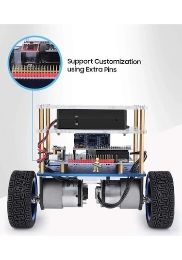 Elegoo Tumbller Kendi Kendini Dengeleyen Robot Araç Kiti Şehir / Yapı
