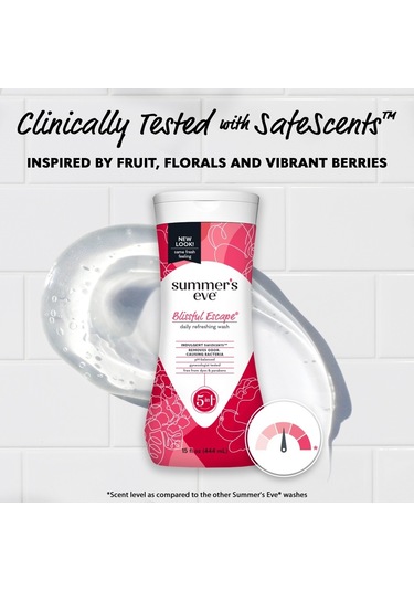 Summer's Eve Genital Bölge Bölge Temizleme Jeli Blissful Escape 444ml