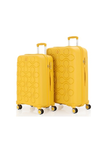 Mçs Polipropilen 2li Valiz Seti Büyük & Orta V376 S23sy1000048-set 00012 Sarı
