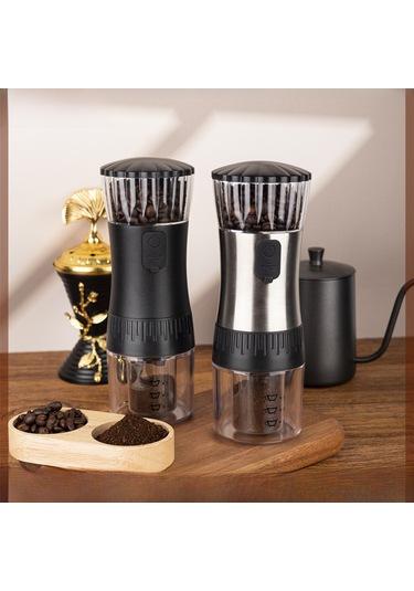 Ranyeek Usb Şarjlı Elektrikli Kahve Değirmeni, Büyük Kapasiteli, Çeşitli Baharatları Da Değirmen Sw-210 Beyaz Diğer