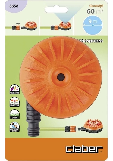Turbospruzzo Fıskiye Tablalı Claber 8658