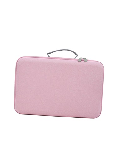 Homyl Saç Kurutma Makinesi Seyahat Çantası Düzenleyici Pembe
