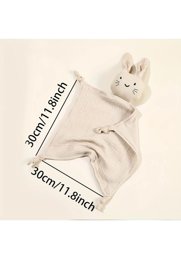 Hightower Tavşan Kulaklı Yumuşak Nefes Alabilir Bebek Pike Pembe