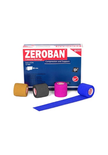 Zeroban Bandaj 5 CM x 4.5 M Mavi