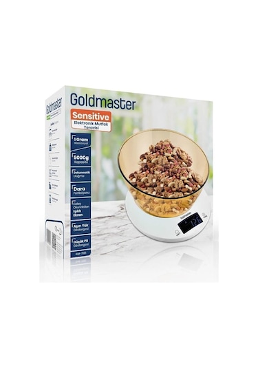 Goldmaster Gm-7151 Sensitive Elektrikli Mutfak Terazisi