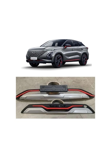 Chery Omoda 5 Ön Arka Koruma Kırmızı 2022+ Sonrası Uyumlu