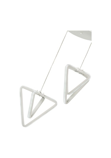 Begüsa Barış 3 Renk Ledli 2 Li Avize Beyaz