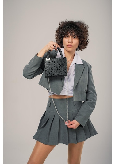 Ççs Kadın 17755 Omuz Ve El Çantası Siyah