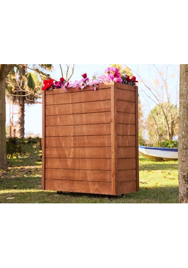 “Mandu” Maxi Boy Dekoratif Ahşap Saksı