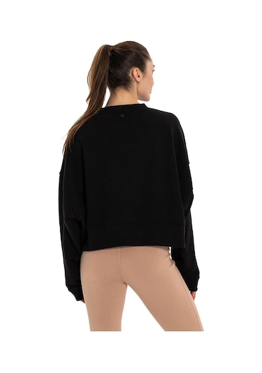 Inguz Oversize Sweatshirt Siyah
