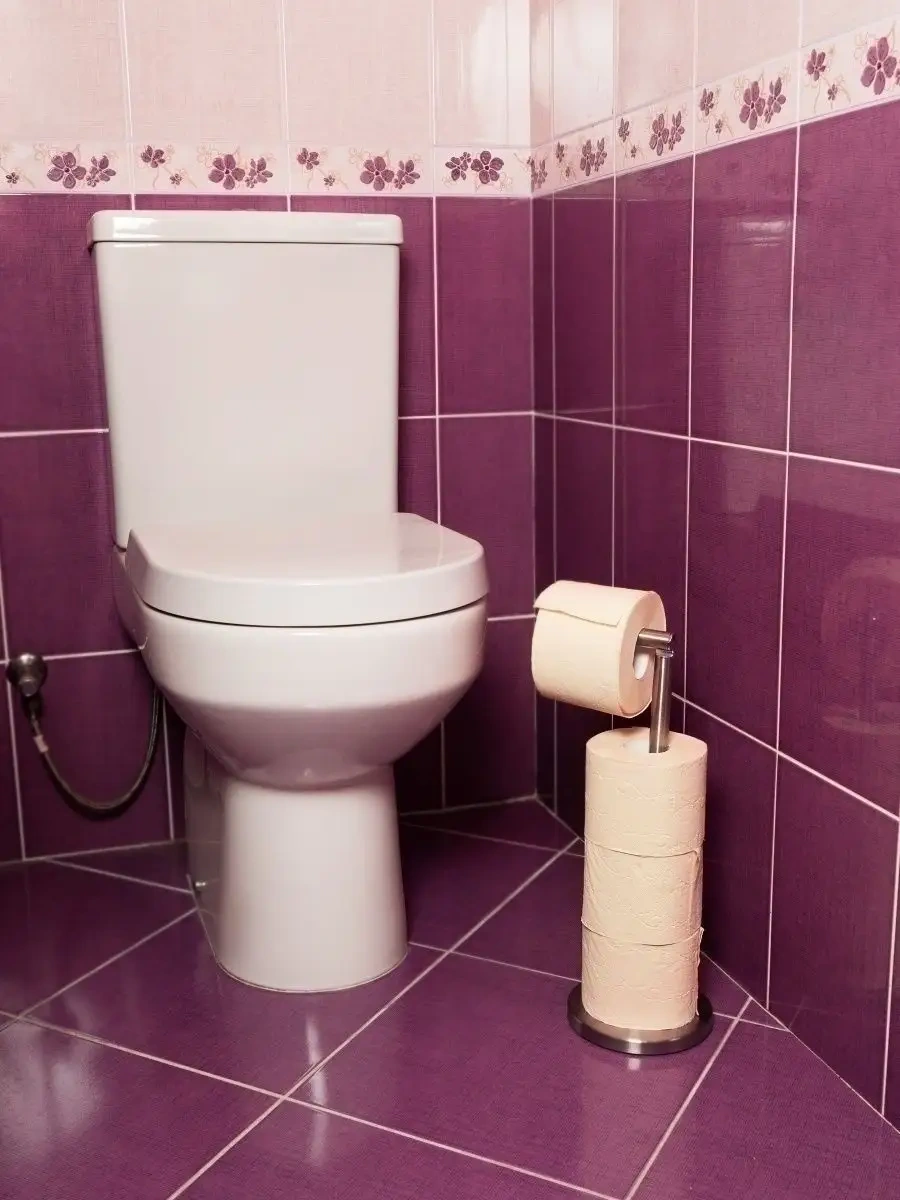 Kroffos 4 Rulo İçin Topraksı Tuvalet Kağıdı Tutucusu 55196052 Gri