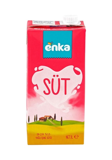 Enka %0,15 Yağlı Süt 1 Lt X 6 Adet