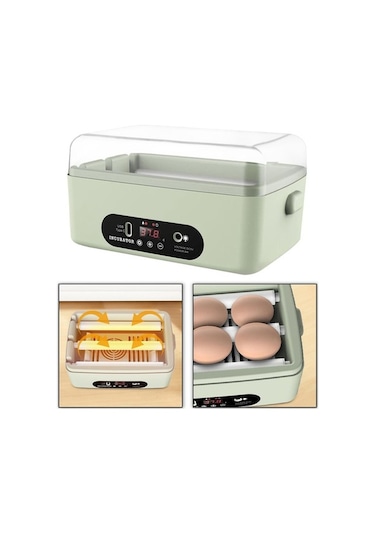 Maoyaya Suntek Tavuk Yumurta Kuluçka Makinesi Sessiz 4'lü Otomatik Döndürme